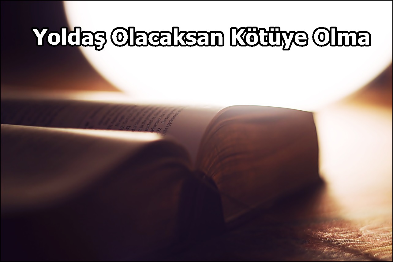 Yoldaş Olacaksan Kötüye Olma